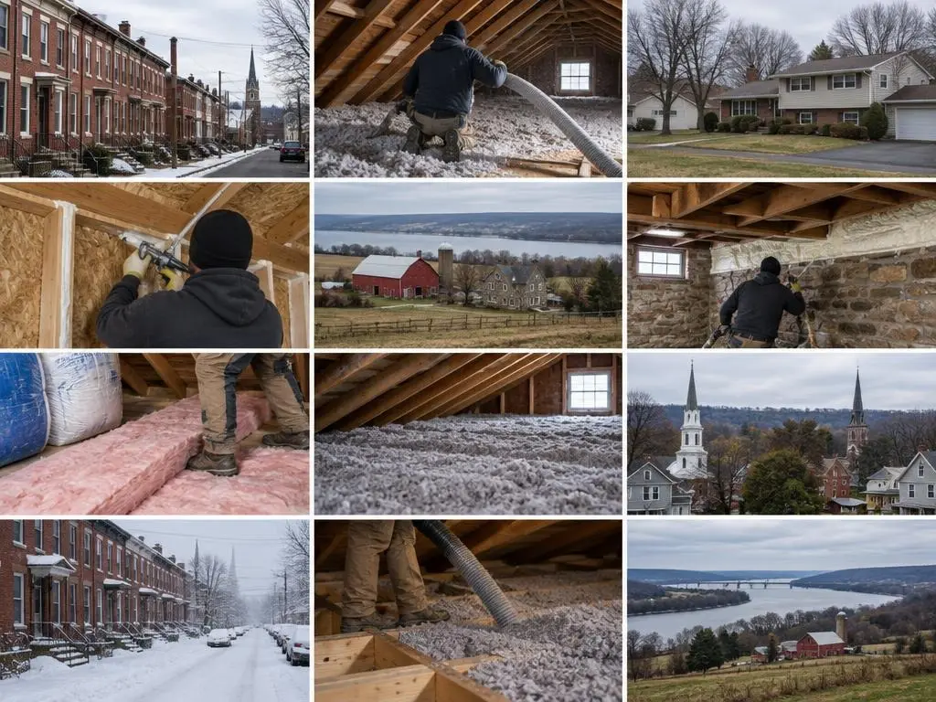 Attic & Knee Wall Insulation in York, PA