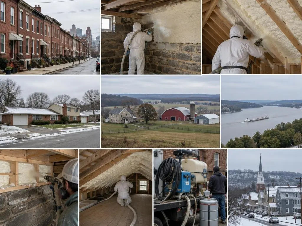 Spray Foam Insulation in York, PA